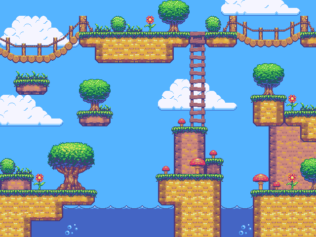 generic platformer mockup - quochung.cyou PTIT